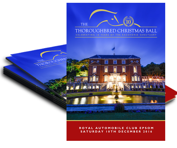 Thoroughbred Ball Programme